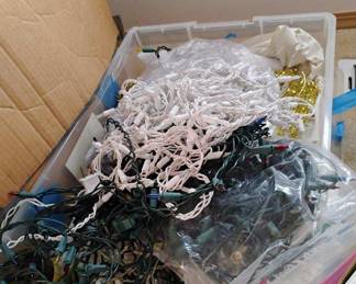 Assortment of Christmas Decor and Ornaments