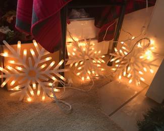 Assortment of Christmas Decor and Ornaments