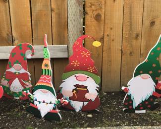 Assortment of Christmas Decor and Ornaments