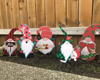 Assortment of Christmas Decor and Ornaments