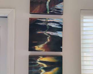 A Slack Line Triptych by Kathy Hastings