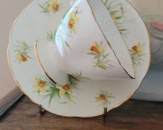 Romantic Hammersley Tea Cup and Saucer