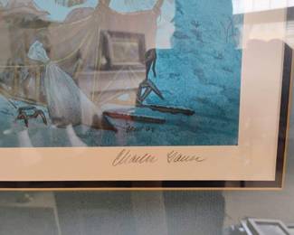 Framed & Matted Print "The Last Great Race" by Charles Gause