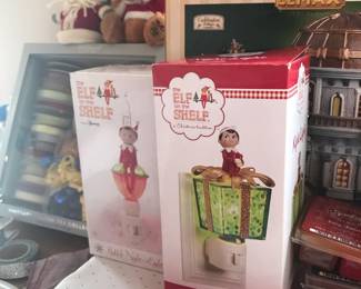 Assortment of Christmas Decor and Ornaments