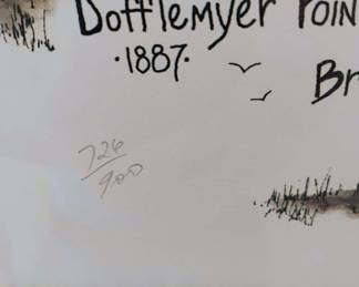 Framed & Matted Map of Puget Sound Lighthouses