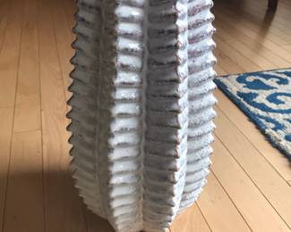 White "Urchin" Vase