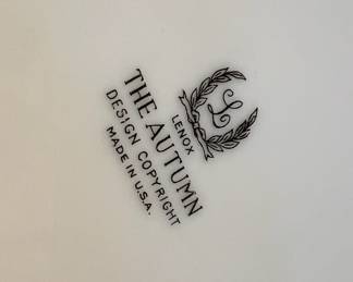 Lenox Autumn Pattern Dinnerware Set