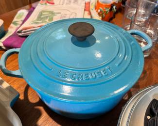  Le Creuset Tiffany Blue Dutch Oven 