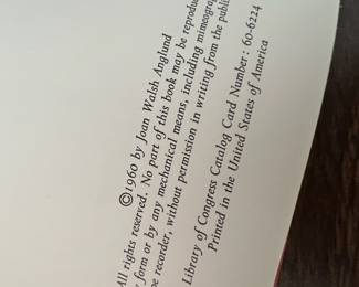 1960 "Love Is a Special Way of Feeling Book" by Joan Walsh