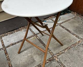 Round Foldable Side Table
