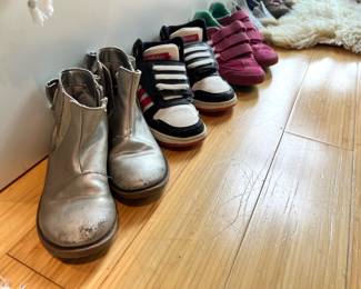 Assortment of Children Shoes