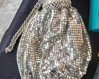 1920's Silver Mesh Purse