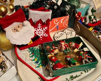 Assortment of Christmas Decor