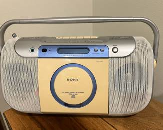Sony Boombox Radio – CDF - E100