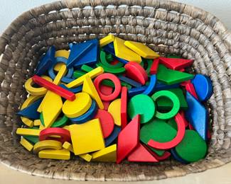 Children's Wooden Creative Shape Blocks