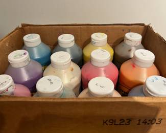 Assortment of Acrylic Paint