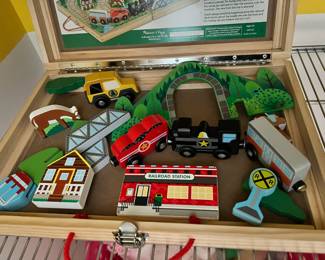 Melissa & Doug Take Along Railroad