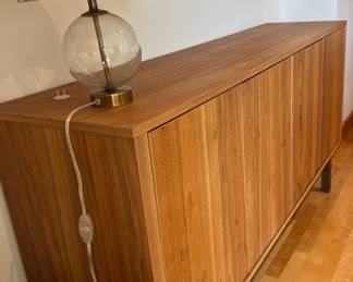 Ikea Walnut Veneer Sideboard