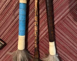 Antique Japanese Caligraphy Brushes