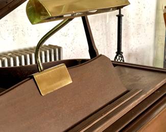 Clamp on Brass Piano Lamp