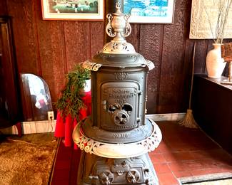 Cast Wood Burning Stove