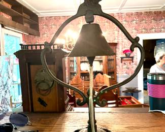 Cast Iron Rooster Schoolhouse Bell