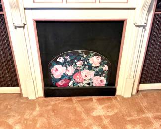 FAUX Fireplace Mantel