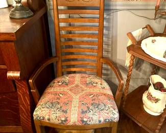 Drexel Esperanto Ladder Back Dining Room Arm Chairs