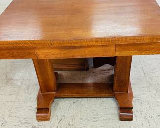 Solid Tiger Oak Desk 