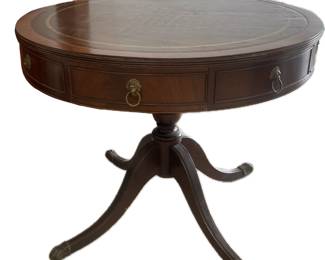 Round Mahogany Table