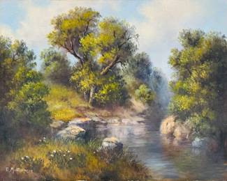 original oil Audrey Montgomery 16X20