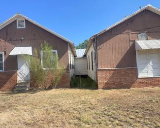 Two movable buildings for sale off site. original Janice Yow Hindes studios in Hindes, Texas