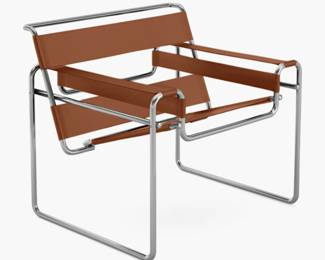 Three vintage Wassily chairs.