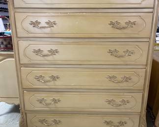 Six drawer French dresser