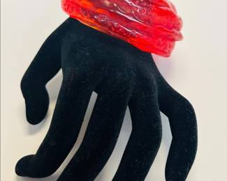 Deadstock Cuff Bracelet lucite