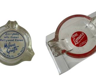 Hollywood Vintage Ashtrays