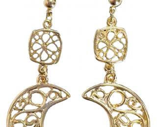 Moon Deadstock Earrings