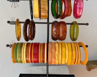 Bakelite and Lucite collection
