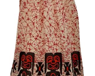 Tiki dress vintage