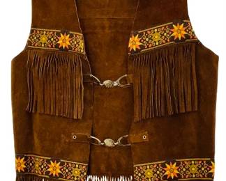 1960s Unique Fringed vest