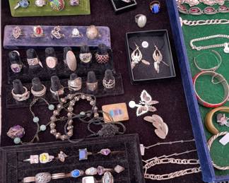 Tons of Sterling Vintage Jewelry