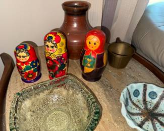 Matryoshka Russian Nesting Dolls Hand Painted  Dolls