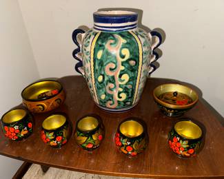 Khokhloma bowls