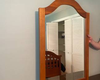 Maple Dresser Mirror