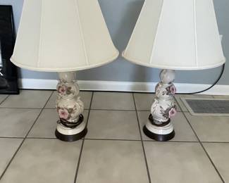Pair of Antique Lamps