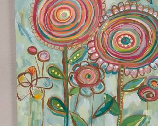 wall decor, colorful