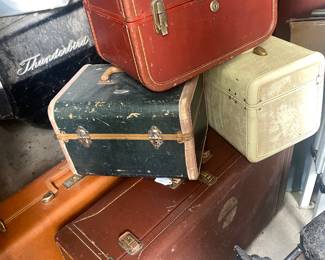 Vintage suitcases