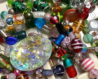 Tons of glass beads