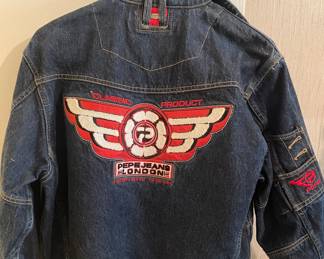 Retro Pepe Jean jacket
