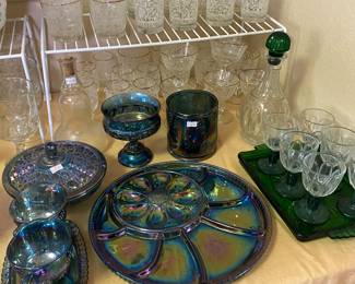 Indiana carnival glass, Libbey glasses